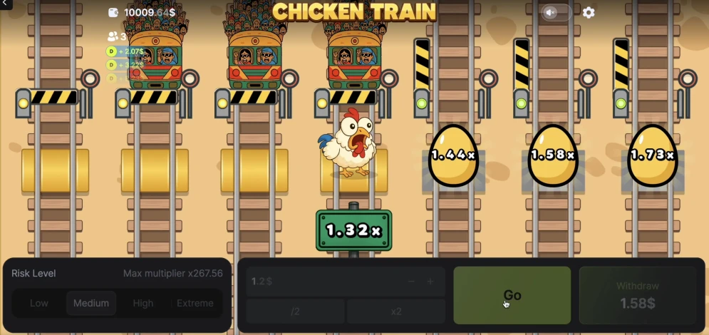 Chicken vs Train
